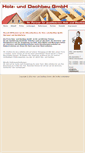 Mobile Screenshot of holz-dachbau.com